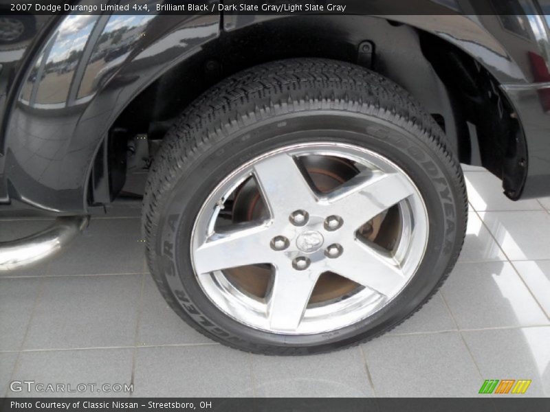 Brilliant Black / Dark Slate Gray/Light Slate Gray 2007 Dodge Durango Limited 4x4
