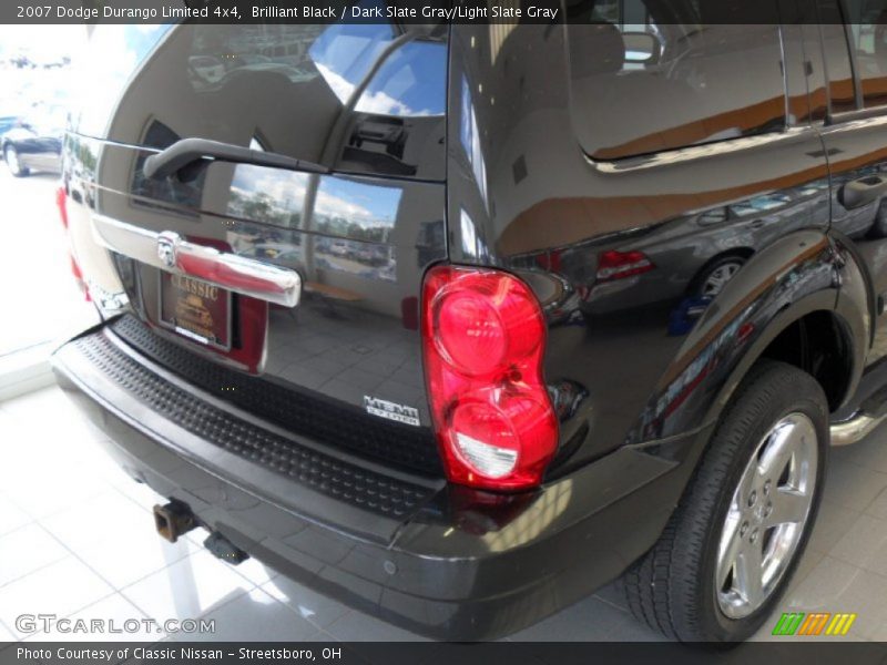 Brilliant Black / Dark Slate Gray/Light Slate Gray 2007 Dodge Durango Limited 4x4