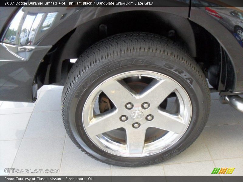 Brilliant Black / Dark Slate Gray/Light Slate Gray 2007 Dodge Durango Limited 4x4