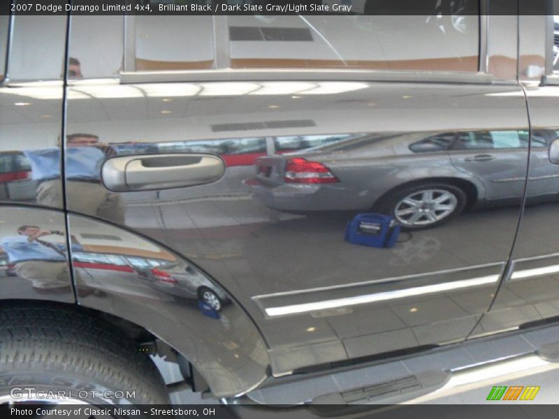Brilliant Black / Dark Slate Gray/Light Slate Gray 2007 Dodge Durango Limited 4x4