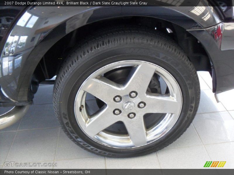 Brilliant Black / Dark Slate Gray/Light Slate Gray 2007 Dodge Durango Limited 4x4