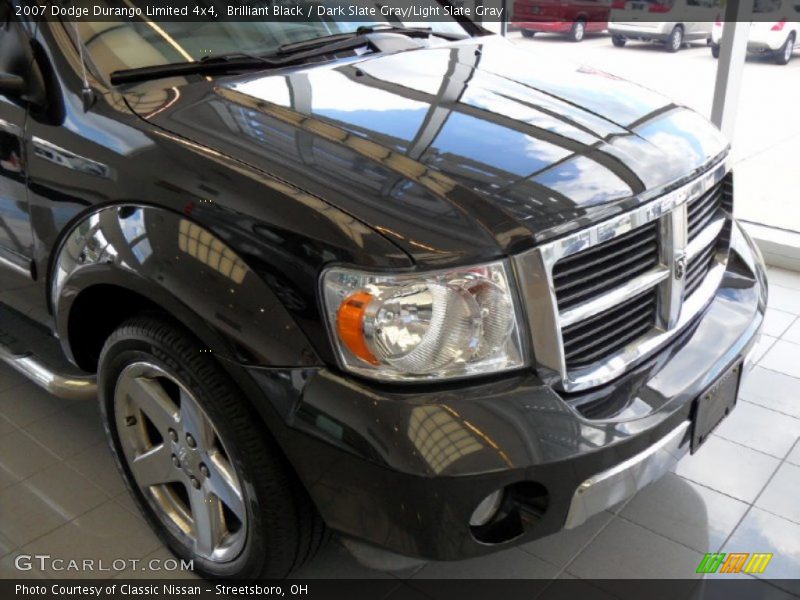 Brilliant Black / Dark Slate Gray/Light Slate Gray 2007 Dodge Durango Limited 4x4