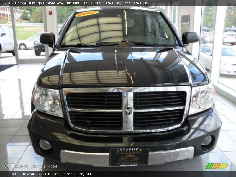 Brilliant Black / Dark Slate Gray/Light Slate Gray 2007 Dodge Durango Limited 4x4