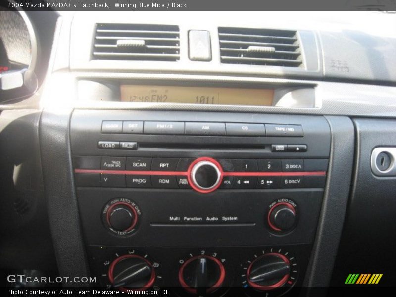 Winning Blue Mica / Black 2004 Mazda MAZDA3 s Hatchback