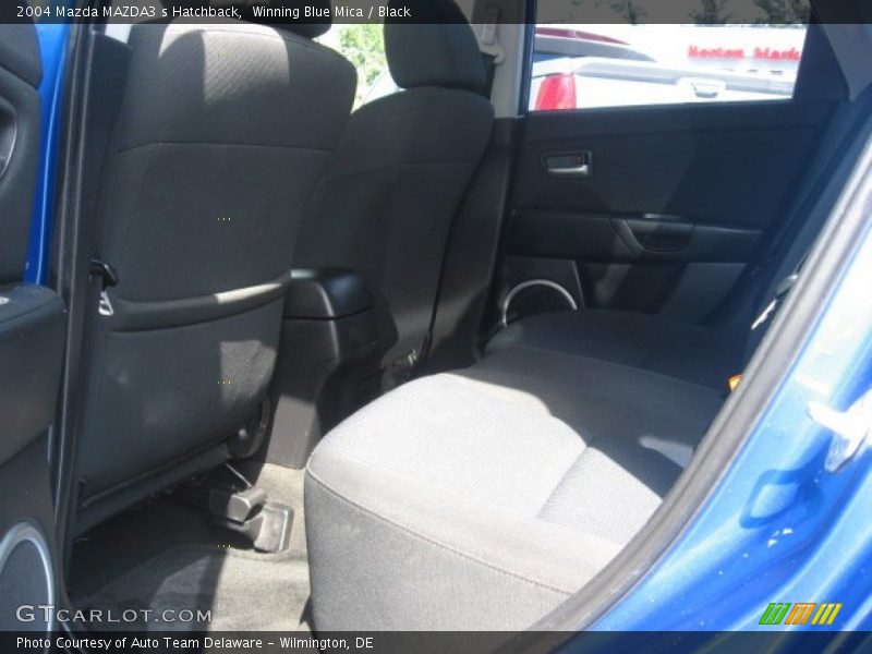 Winning Blue Mica / Black 2004 Mazda MAZDA3 s Hatchback