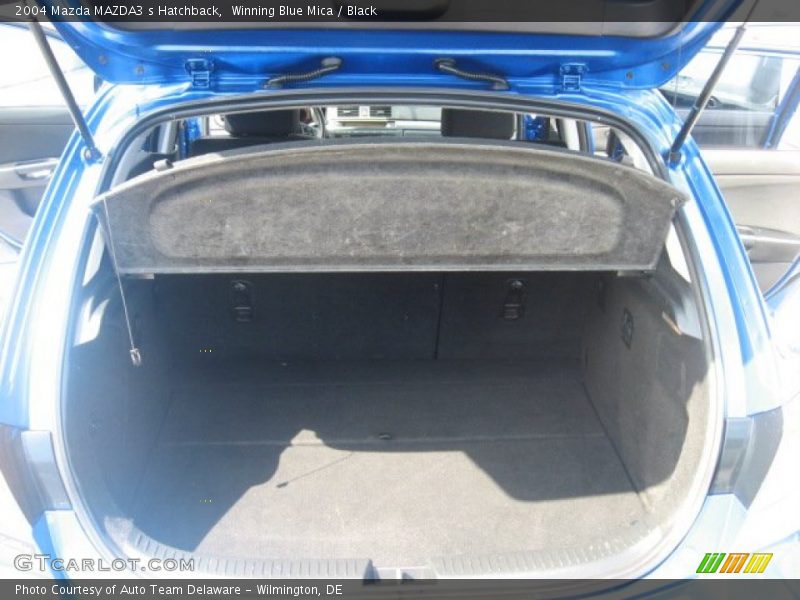 Winning Blue Mica / Black 2004 Mazda MAZDA3 s Hatchback