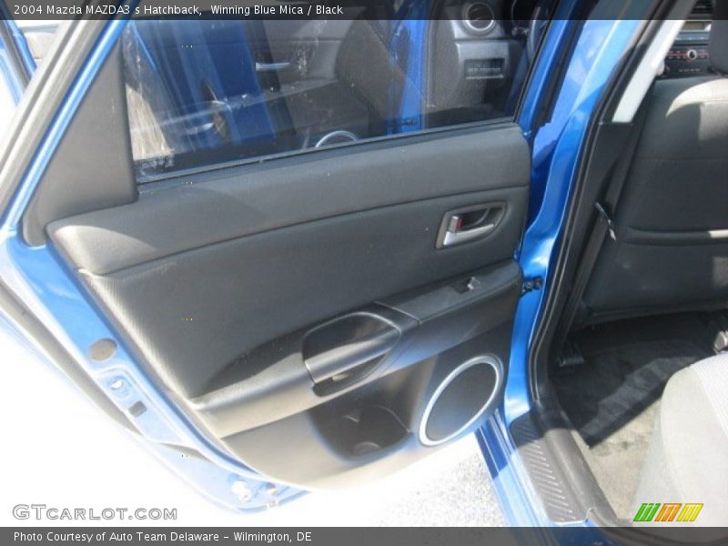 Winning Blue Mica / Black 2004 Mazda MAZDA3 s Hatchback
