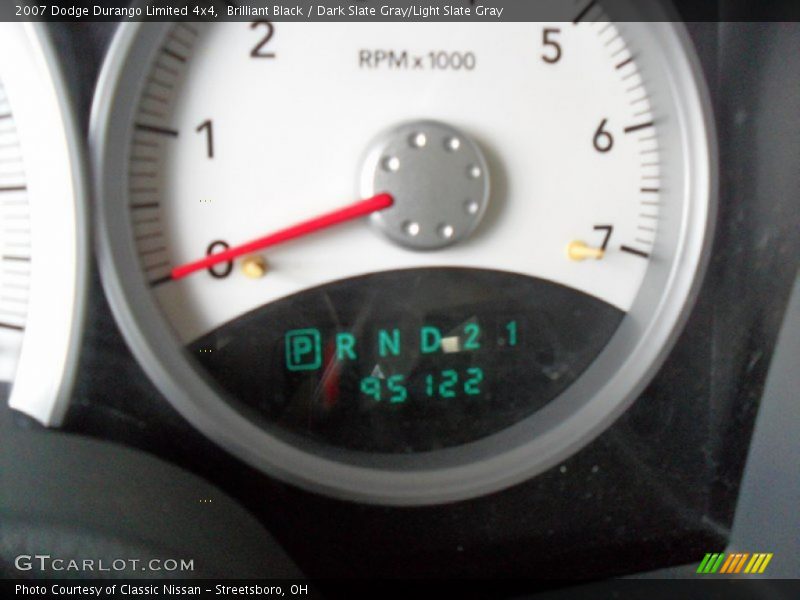 Brilliant Black / Dark Slate Gray/Light Slate Gray 2007 Dodge Durango Limited 4x4