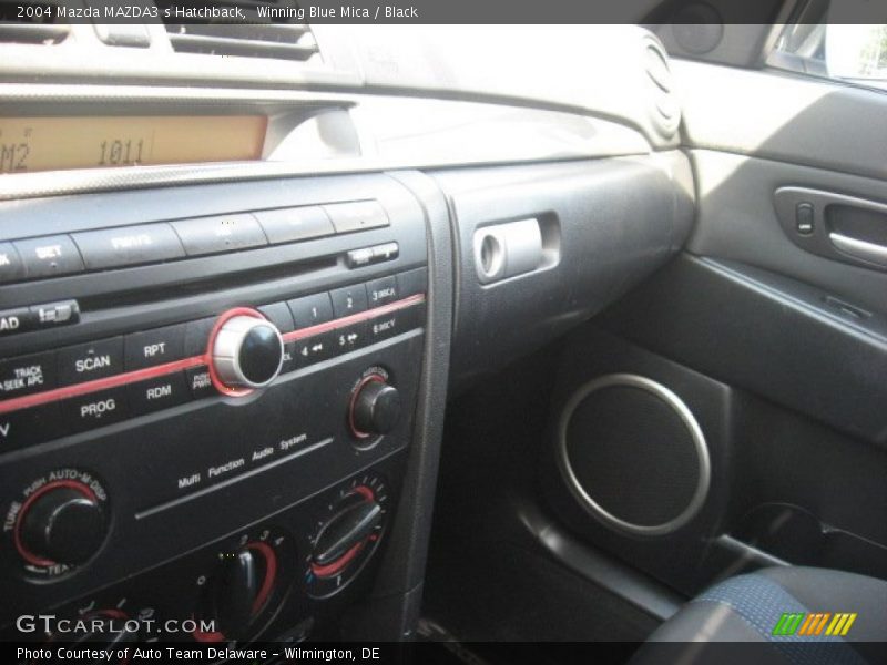 Winning Blue Mica / Black 2004 Mazda MAZDA3 s Hatchback