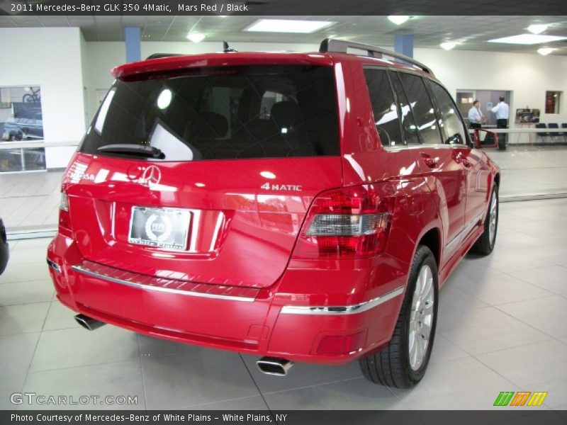 Mars Red / Black 2011 Mercedes-Benz GLK 350 4Matic