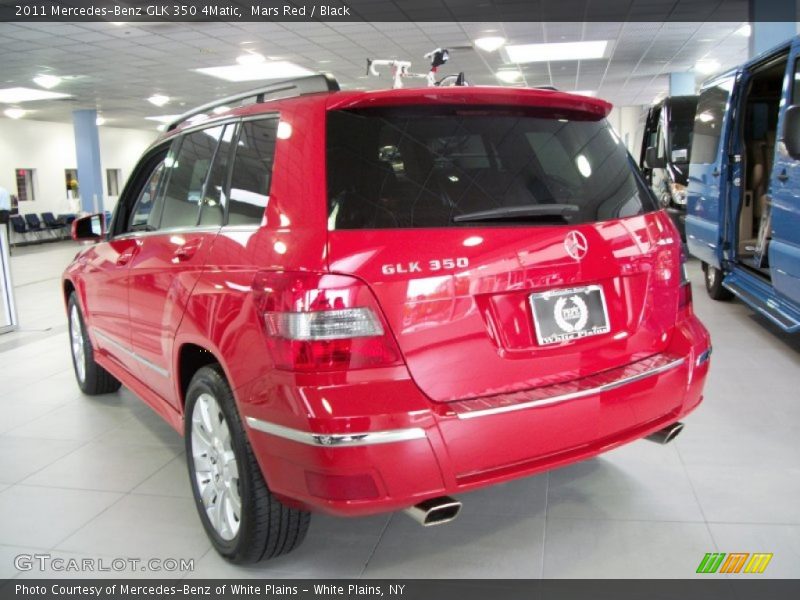 Mars Red / Black 2011 Mercedes-Benz GLK 350 4Matic