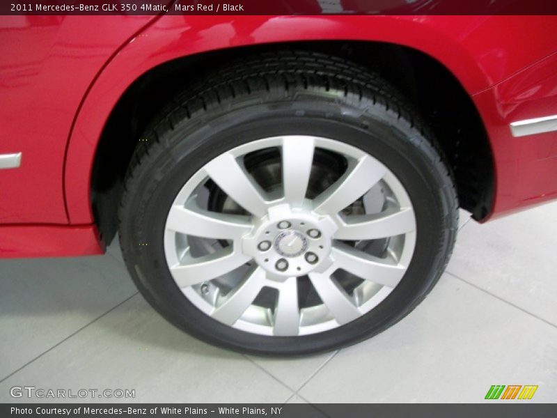 Mars Red / Black 2011 Mercedes-Benz GLK 350 4Matic