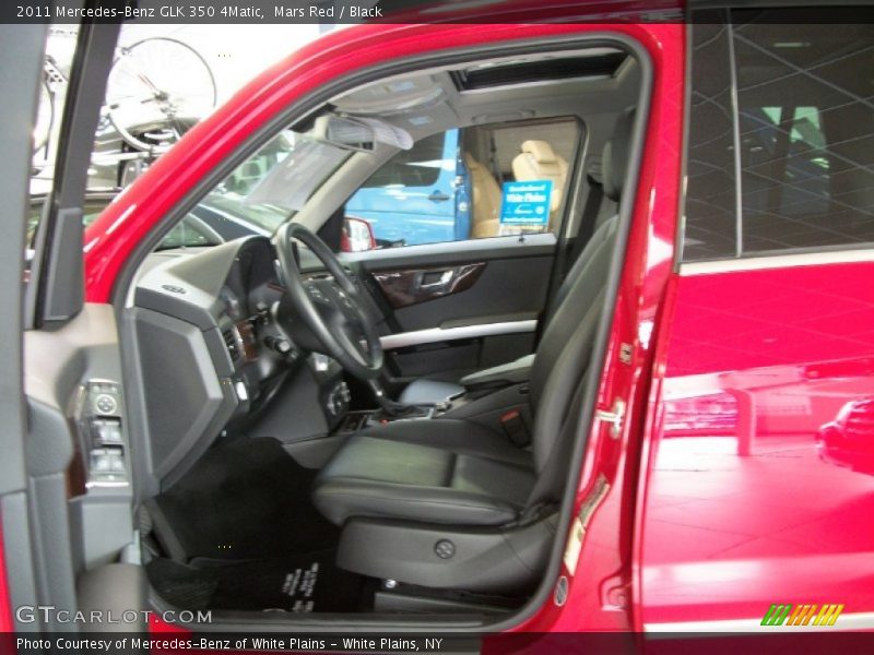 Mars Red / Black 2011 Mercedes-Benz GLK 350 4Matic