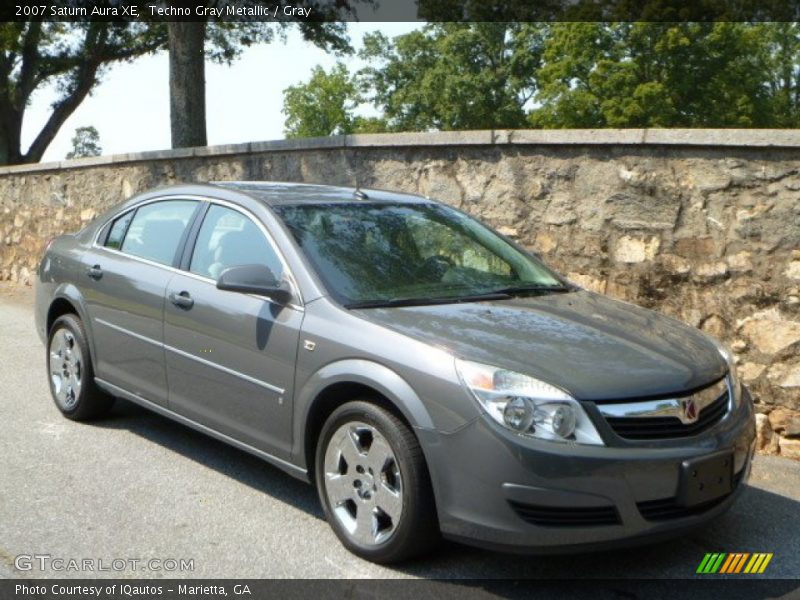 Techno Gray Metallic / Gray 2007 Saturn Aura XE