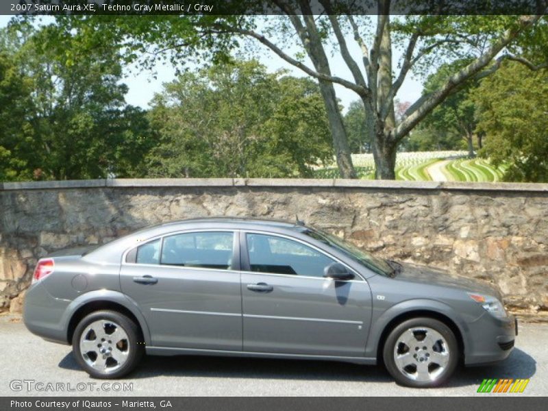Techno Gray Metallic / Gray 2007 Saturn Aura XE