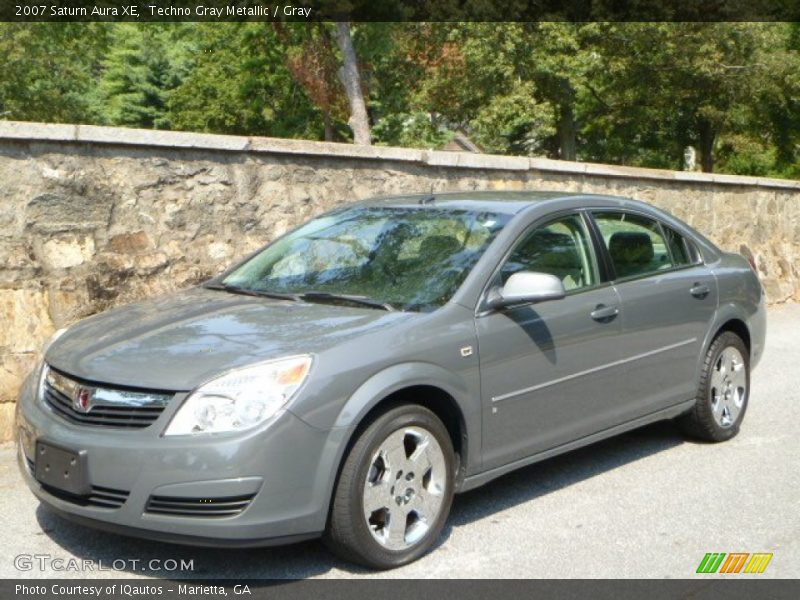 Techno Gray Metallic / Gray 2007 Saturn Aura XE