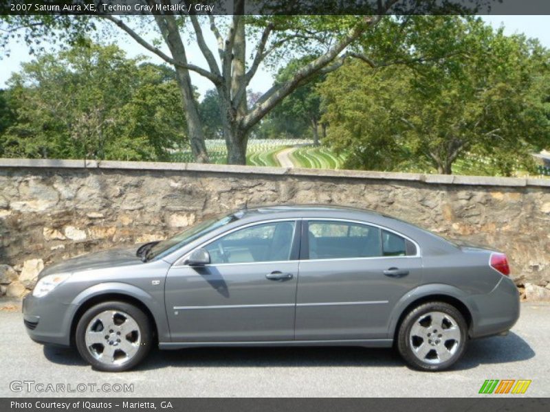Techno Gray Metallic / Gray 2007 Saturn Aura XE