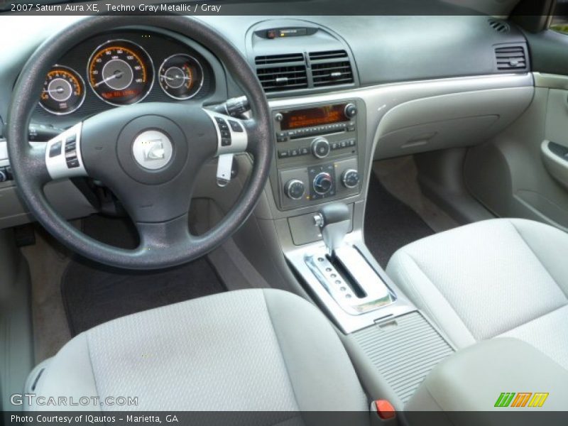 Techno Gray Metallic / Gray 2007 Saturn Aura XE