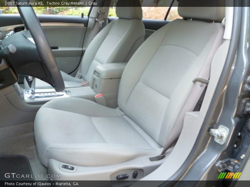 Techno Gray Metallic / Gray 2007 Saturn Aura XE