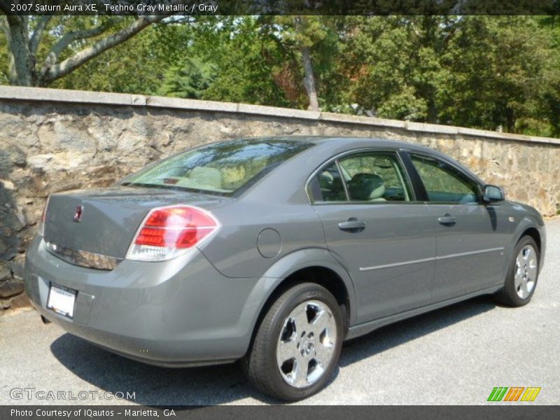 Techno Gray Metallic / Gray 2007 Saturn Aura XE