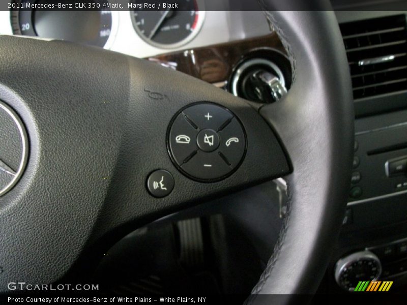 Mars Red / Black 2011 Mercedes-Benz GLK 350 4Matic