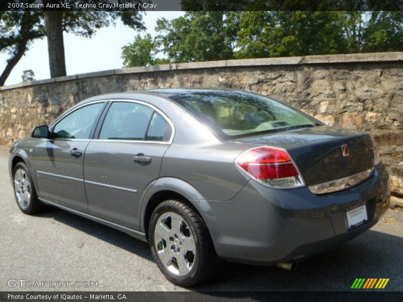 Techno Gray Metallic / Gray 2007 Saturn Aura XE