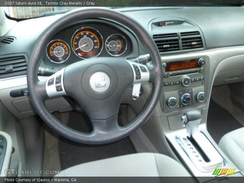 Techno Gray Metallic / Gray 2007 Saturn Aura XE
