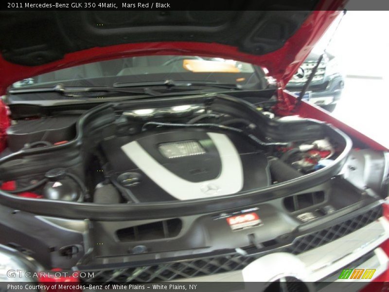 Mars Red / Black 2011 Mercedes-Benz GLK 350 4Matic