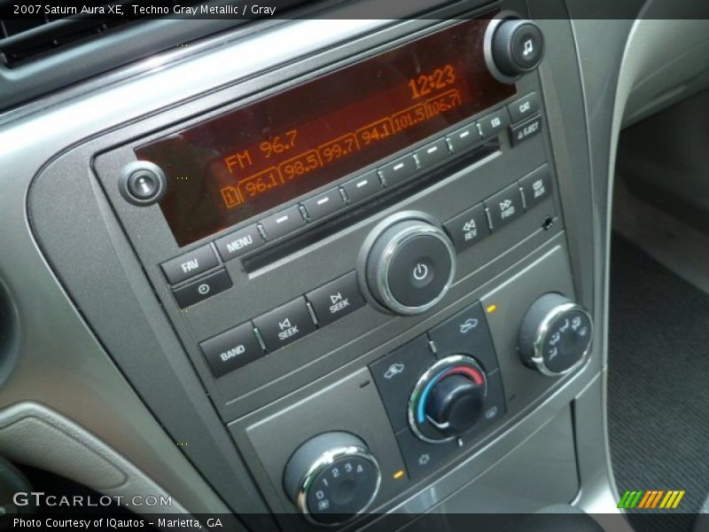 Techno Gray Metallic / Gray 2007 Saturn Aura XE