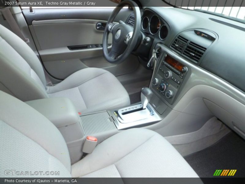 Techno Gray Metallic / Gray 2007 Saturn Aura XE