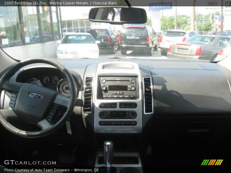 Blazing Copper Metallic / Charcoal Black 2007 Ford Edge SEL Plus