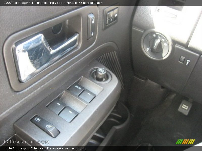 Blazing Copper Metallic / Charcoal Black 2007 Ford Edge SEL Plus