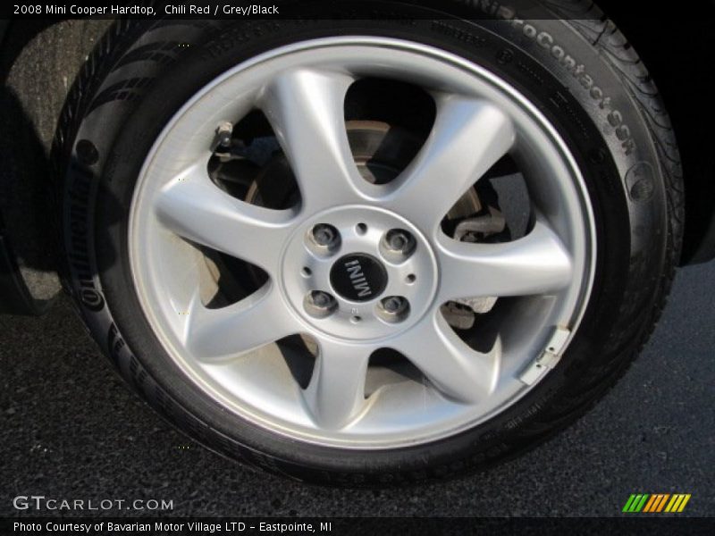 Chili Red / Grey/Black 2008 Mini Cooper Hardtop