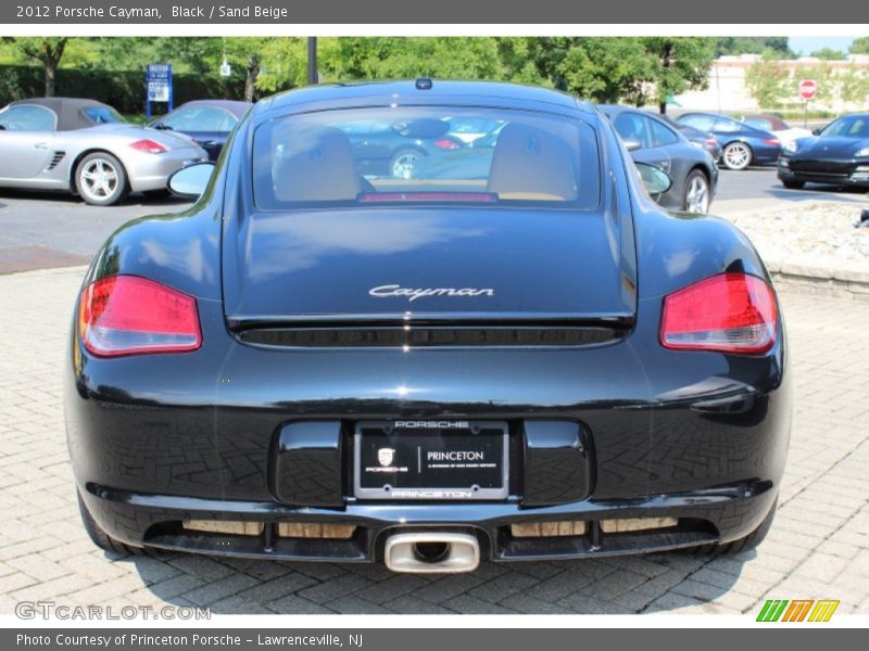 Black / Sand Beige 2012 Porsche Cayman
