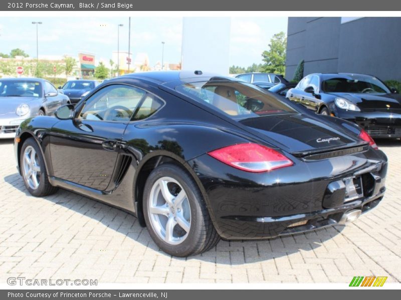 Black / Sand Beige 2012 Porsche Cayman