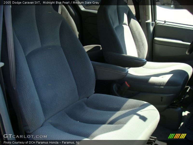 Midnight Blue Pearl / Medium Slate Gray 2005 Dodge Caravan SXT