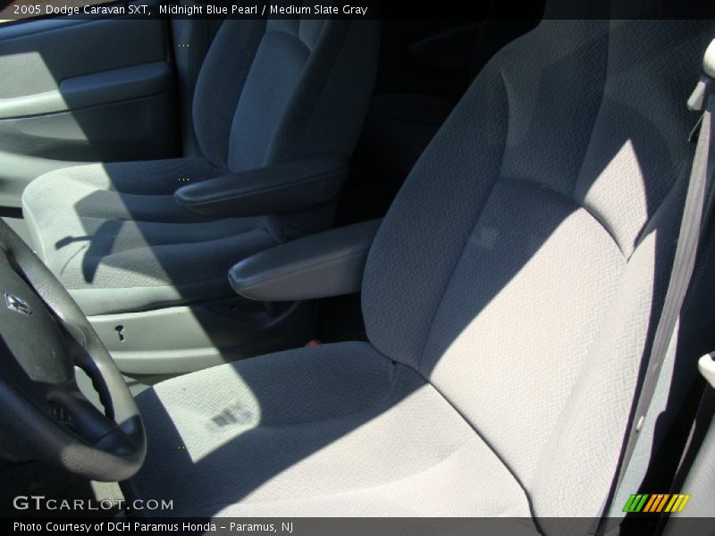 Midnight Blue Pearl / Medium Slate Gray 2005 Dodge Caravan SXT