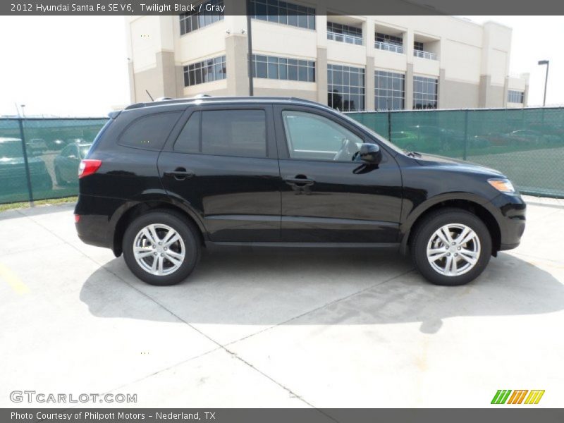 2012 Santa Fe SE V6 Twilight Black