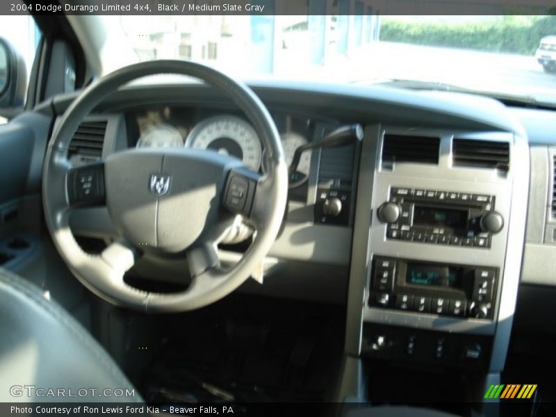 Black / Medium Slate Gray 2004 Dodge Durango Limited 4x4