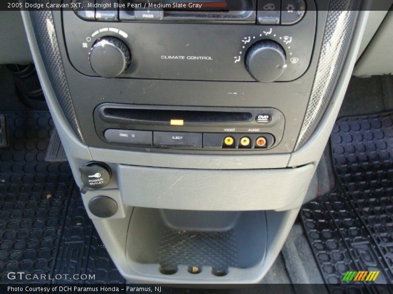 Midnight Blue Pearl / Medium Slate Gray 2005 Dodge Caravan SXT