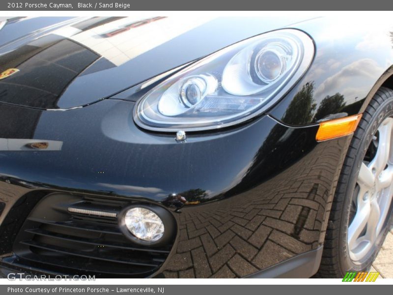 Black / Sand Beige 2012 Porsche Cayman