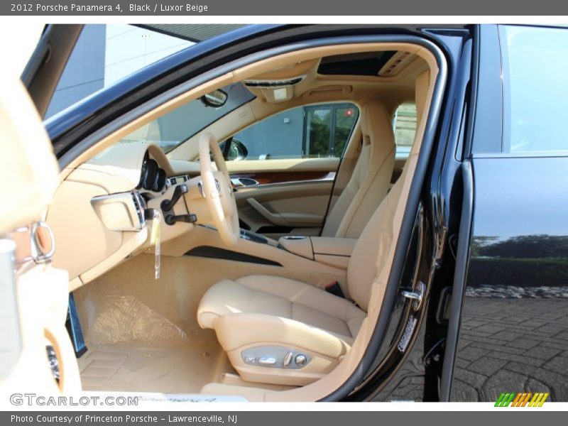  2012 Panamera 4 Luxor Beige Interior