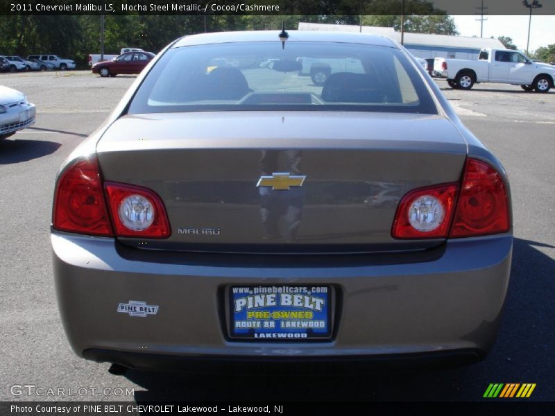 Mocha Steel Metallic / Cocoa/Cashmere 2011 Chevrolet Malibu LS