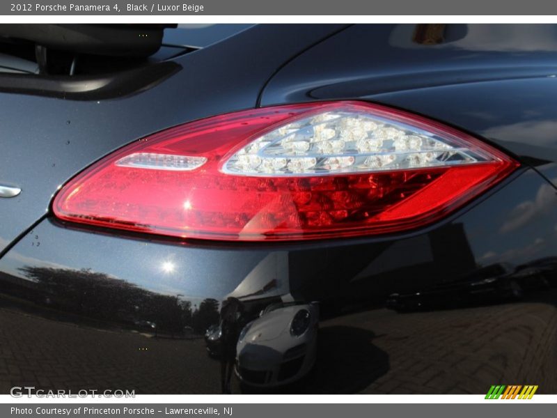 Black / Luxor Beige 2012 Porsche Panamera 4