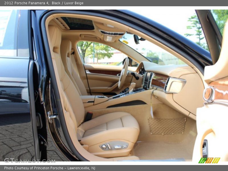  2012 Panamera 4 Luxor Beige Interior