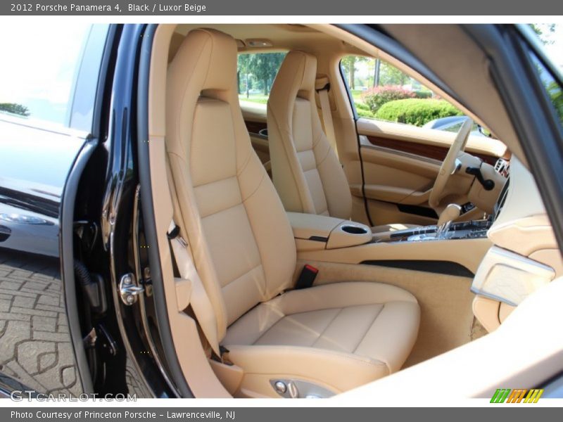  2012 Panamera 4 Luxor Beige Interior