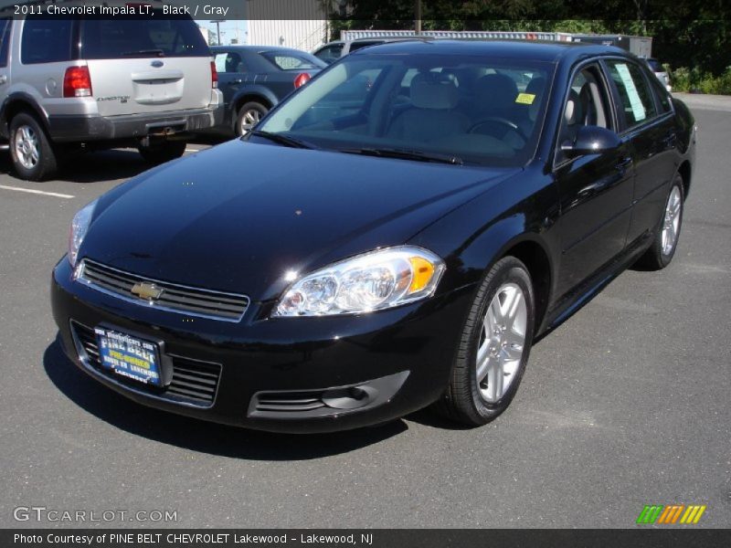 Black / Gray 2011 Chevrolet Impala LT