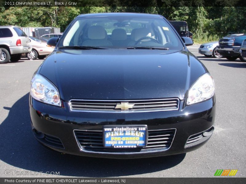 Black / Gray 2011 Chevrolet Impala LT