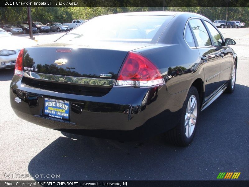 Black / Gray 2011 Chevrolet Impala LT