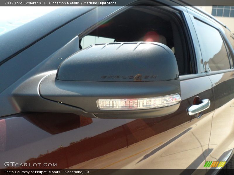 Cinnamon Metallic / Medium Light Stone 2012 Ford Explorer XLT